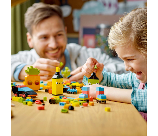LEGO Classic 11027 Kreatywna zabawa neonowymi kolorami - 1091301 - zdjęcie 6